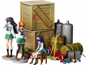 1/24 ARTPLA ガールズ&パンツァー 最終章 ガレージセット[B] 海洋堂, KYD90420, by 海洋堂