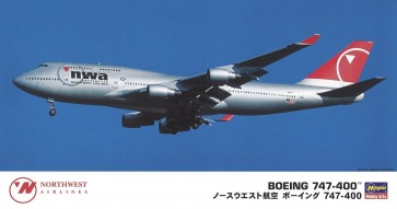 1/200 ハセガワ限定商品 ノースウエスト航空 ボーイング747-400 ハセガワ, HAS08349, by ハセガワ