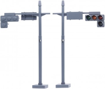 1/24 ガレージ＆ツールシリーズ 交通信号機(車両用/歩行者用)セット フジミ, FUJ16457, by フジミ