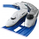 プラレール 新幹線YEAR2022 400系つばさ & E4系Max連結セット タカラトミー, TAK25911, by タカラトミー