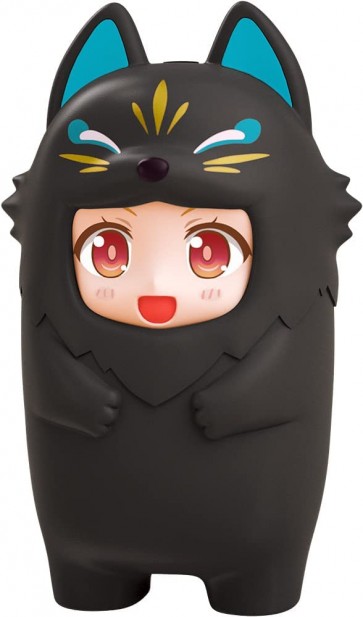 ねんどろいどもあ きぐるみフェイスパーツケース（黒狐） グッドスマイルカンパニー, GSC82165, by グッドスマイルカンパニー