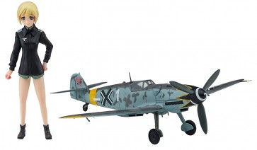 1/20 ストライクウィッチーズ エーリカ・ハルトマン w/メッサーシュミットBf109G-6(1/72) ハセガワ, HAS22091, by ハセガワ