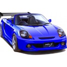 1/24 インチアップシリーズ No.334 トヨタMR-S(GT・Wウィンク゛付き) フジミ, FUJ48192, by フジミ