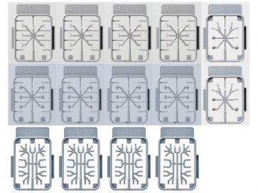 1/700 帝国海軍 25mm三連装機銃セット ファインモールド, FIN00018, by ファインモールド