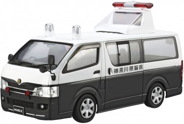 1/24 ザ・パトロールカー No.5 トヨタ TRH200V ハイエース 交通事故処理車/エリア検問車 ’07 アオシマ, AOS63316, by アオシマ