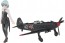 1/20 ストライクウィッチーズ サーニャ・V・リトヴァク w/ヤコブレフ Yak-3(1/72) ハセガワ, HAS21858, by ハセガワ
