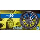 1/24 ザ・チューンドパーツ No.102 K-BREAK レベルオーバー デルタクロス 19インチ ザ・チューンドパーツアオシマ, AOS61152, by アオシマ