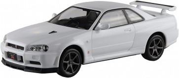1/32 ザ・スナップキット No.11-B ニッサン R34スカイライン GT-R(ホワイト) アオシマ, AOS62517, by アオシマ