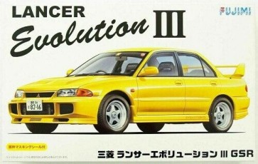 1/24 インチアップシリーズ No.034 三菱ランサーエボリューションIII GSR 窓枠マスキングシール付 フジミ, FUJ39176, by フジミ