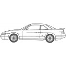 1/24 ナニワトモアレシリーズ No.1 シルビアQ's (S13) グッさん仕様 フジミ, FUJ85958, by フジミ