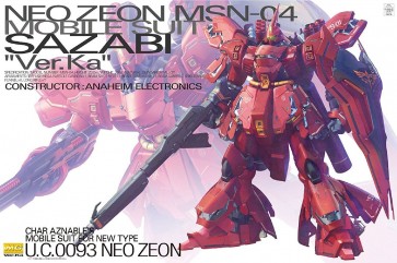 1/100 MG サザビー　Ver.Ka　プレミアムデカール仕様, BAN22415, by バンダイ