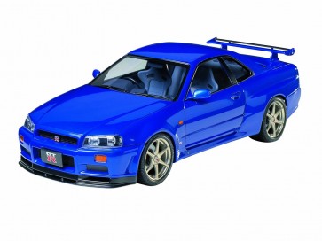 1/24 ｽｶｲﾗｲﾝGT-R R34, TAM24210, by タミヤ