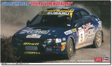 1/24 スバル インプレッサ 1996 ラリー ニュージーランド ハセガワ, HAS06960, by ハセガワ