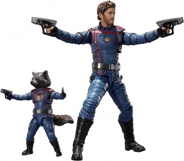 S.H.Figuarts スター・ロード＆ロケット・ラクーン（ガーディアンズ・オブ・ギャラクシー：VOLUME 3） バンダイ, BAC50009, by バンダイ