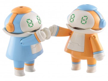 クリエイターワークスシリーズ ちいさなメカトロメイト No01 みずいろ&おれんじ ハセガワ, HAS45165, by ハセガワ