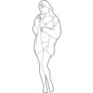 1/12 12リアルフィギュア コレクション No.46 アフタヌーン ミルクティー ハセガワ, HAS24842, by ハセガワ