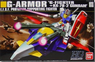 1/144 ＨＧＵＣ Ｇアーマー  (Gファイター + RX-78-2 ガンダム), BAN94531, by バンダイ