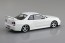 1/32 楽プラ スナップキット No.12CU-WP ニッサン R34スカイラインGT-R カスタムホイール(ホワイトパール) アオシマ, AOS02777, by アオシマ