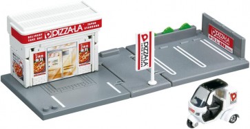 トミカタウン ピザーラ (トミカ付き)  タカラトミー, TAK06629, by タカラトミー