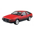 1/24 トヨタ AE86 トレノ '83 （レッド/ブラック） アオシマ, AOS53157, by アオシマ