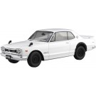 1/24 楽プラ スナップカー No.1-WH KPGC10 スカイラインHT 2000GT-R 1971 ホワイト アオシマ, AOS65907, by アオシマ