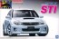 1/24　プリペイントモデル（塗装済プラモデル） 26 GRB インプレッサ WRX STI 5door '10 （サテンホワイト・パール） アオシマ, AOS04906, by アオシマ