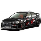 1/24 ザ・チューンドカーNo.52 ラリーアート CZ4A ランサーエボリューションX 2007(ミツビシ) ザ・チューンドカー青島文化教材, AOS05987, by アオシマ