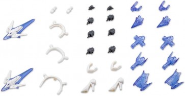 M.S.G モデリングサポートグッズ メカサプライ35 ホロニックヘッドドレス＆ホロニックハイヒール ホワイトVer. コトブキヤ, KBY84708, by コトブキヤ