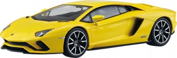 1/32 楽プラ スナップキット No.07-PY ランボルギーニ アヴェンタドールS(パールイエロー) アオシマ, AOS68151, by アオシマ