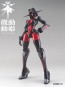 1/144 機動動姫 MoMo (モモ) ドレッドレッド [黒/赤/鉄] 侵略ロボ , SHN40024, by いいえ