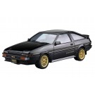 1/24 トヨタ AE86 スプリンタートレノGT-APEX ブラックリミテッド '86 アオシマ, AOS54819, by アオシマ