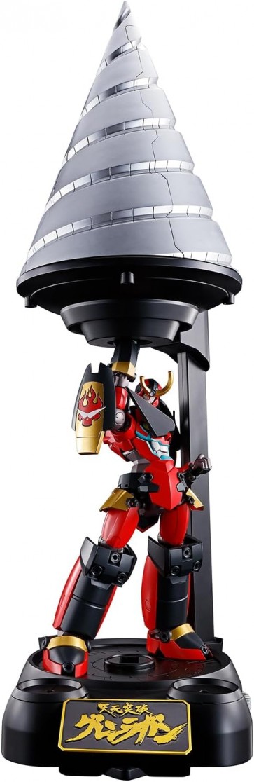 超合金魂 天元突破グレンラガン GX-107 完全変形合体グレンラガン＆大回転ギガドリルセット バンダイ, BAC57572, by バンダイ