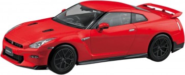 1/32 楽プラ スナップキット No.03CU-RD ニッサン R35 NISSAN GT-R 2024 カスタムホイール(レッド) アオシマ, AOS04085, by アオシマ