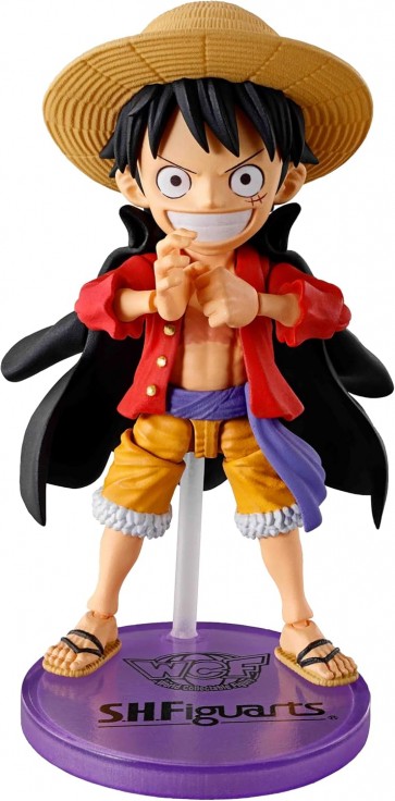 ワールドコレクタブルフィギュア×S.H.Figuarts ONE PIECE モンキー・D・ルフィ バンダイ, BAC68110, by バンダイ