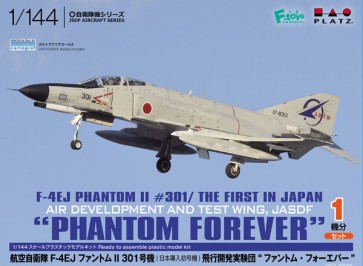 1/144 航空自衛隊 F-4EJ ファントムII 301号機(日本導入初号機) 飛行開発実験団 “ファントム・フォーエバー” プラッツ, PLZ71047, by プラッツ