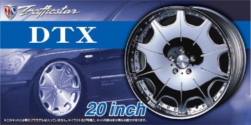 ザ・チューンドパーツNo.62 1/24 トラフィックスター DTX 20インチ  アオシマ, AOS54260, by アオシマ