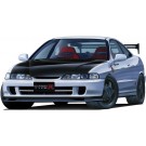 1/24 インチアップシリーズ No.333 スプーン インテグラ タイプR (DC2) (GT・Wウィング付き) フジミ, FUJ48185, by フジミ