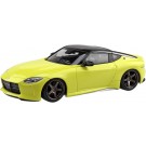 1/32 楽プラ スナップキット No.17CU-IY ニッサン RZ34 フェアレディZ カスタムホイール(イカズチイエロー) アオシマ, AOS00049, by アオシマ