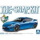 1/32 ザ・スナップキット No.03-E トヨタ 86(ブライトブルー) アオシマ, AOS57544, by アオシマ