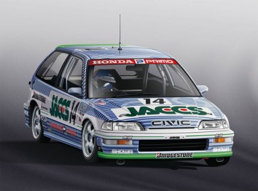 BEEMAX 1/24 シリーズ ホンダ シビック EF-9 Gr.A 1991 JTC インターTEC プラッツ, PLZ83934, by プラッツ