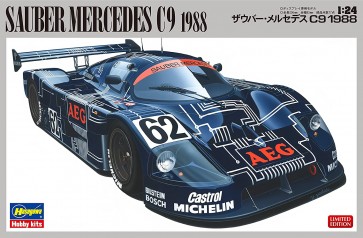 1/24 ｻﾞｳﾊﾞｰ･ﾒﾙｾﾃﾞｽ C9 1988 ハセガワ, HAS02733, by ハセガワ