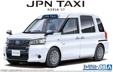 1/24 ザ・モデルカーシリーズ No.9 トヨタ NTP10 JPNタクシー 2017 スーパーホワイトII アオシマ, AOS57124, by アオシマ
