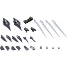 M.S.G モデリングサポートグッズ ヘヴィウェポンユニット67 スラッシュバインダー グレー Ver. コトブキヤ, KBY85873, by コトブキヤ