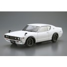 1/24 ザ・モデルカー No.15 ニッサン KPGC110 スカイラインHT2000GT-R 1973 アオシマ, AOS59517, by アオシマ