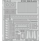 1/72 ラファールM エッチングパーツ 外装用 プラッツ, PLZ85419, by プラッツ