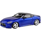 1/32 楽プラ スナップキット No.17CU-SB ニッサン RZ34 フェアレディZ カスタムホイール (セイランブルー) アオシマ, AOS00056, by アオシマ