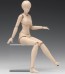 1/12 スケール ムーバブルボディ 女性型[Bバージョン] ウェーブ, WAV80230, by ウェーブ