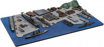 1/3000 新集める軍港シリーズ No.1 横須賀軍港 フジミ, FUJ01294, by フジミ