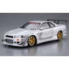 1/24 ザ・チューンドカー No.50 C-WEST BNR34 スカイラインGT-R '02(ニッサン) アオシマ, AOS61497, by アオシマ