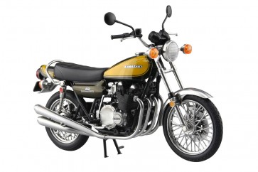 1/12 完成品バイク KAWASAKI 900 Super4 (Z1) イエローボール アオシマ, AOS04590, by アオシマ